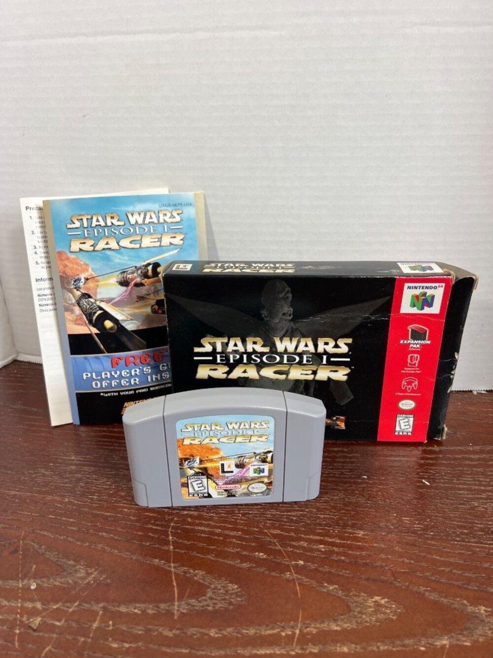 Star Wars Episode I Racer Nintendo 64 Game Complete With Box & Manual - Tested